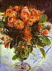 Pierre Auguste Renoir Roses painting